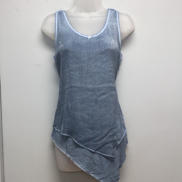 Flora Ashley asymmetrical tank - Picture 1 of 6